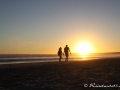 Sonnenuntergang am Strand