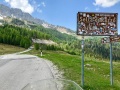 In den Dolomiten auf und ab