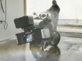 Kurze Dusche nach dem ganzen Regen