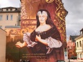 Fassadenmalerei in Rastatt, Schloß Favorite