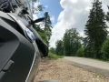 Einsame Straßen, wenig Verkehr